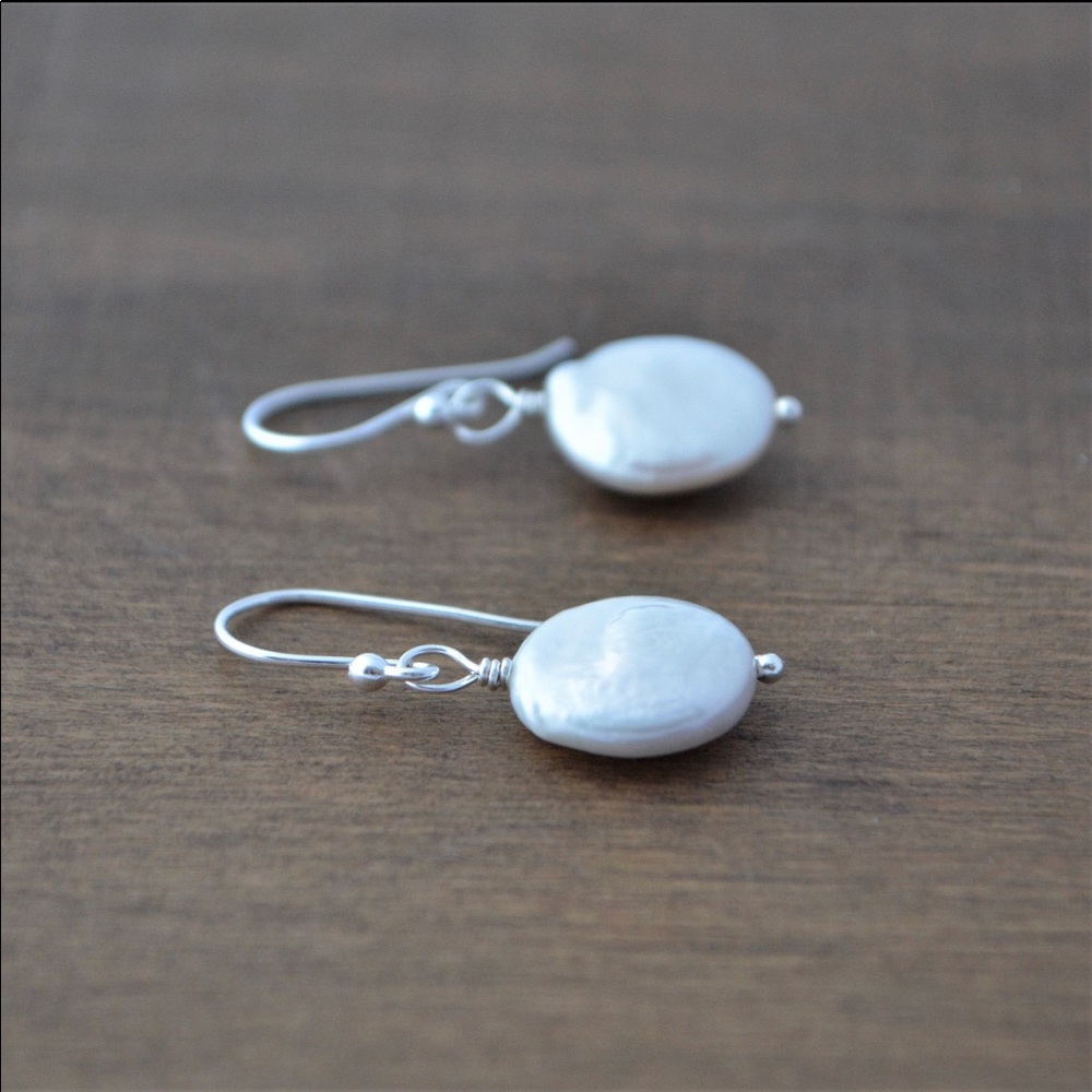 Natural Pearl Earrings dangle